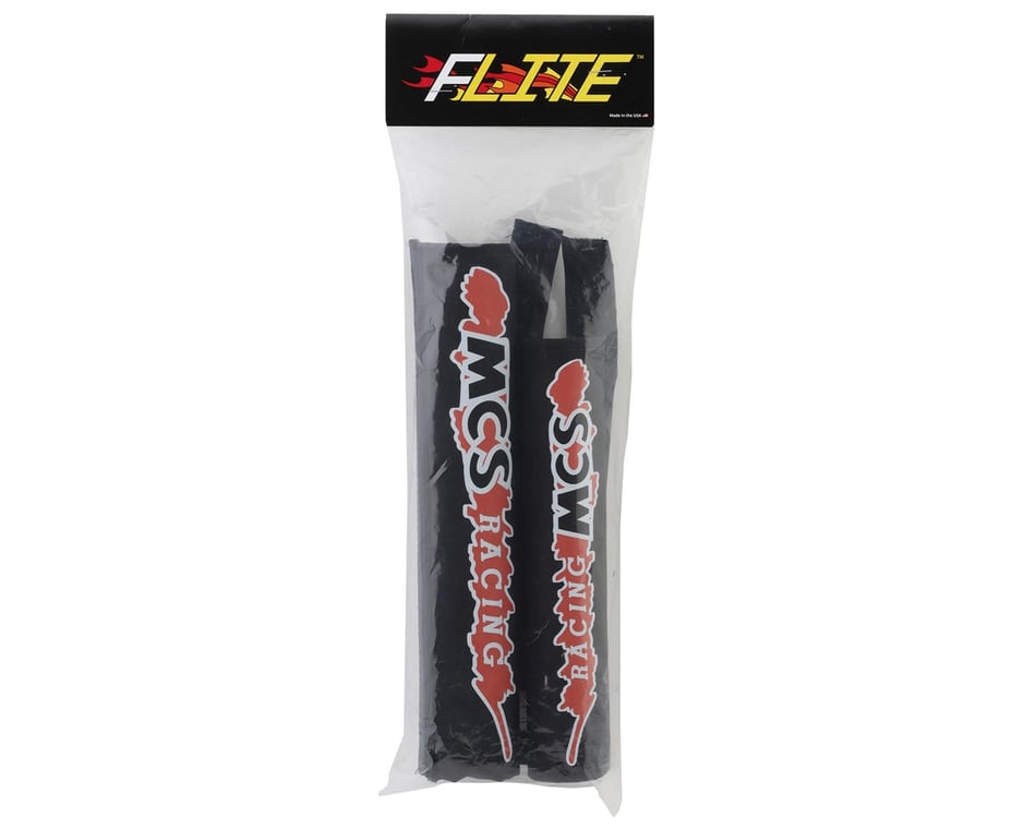 MCS Retro BMX Pad Set (Black/Red/White) - Dan's Comp
